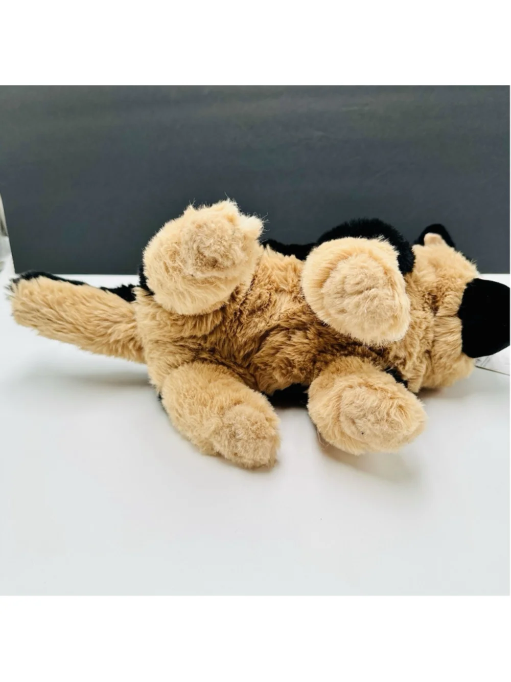 Vanlinny German Shepherd Puppy with Tag 13 Inch Plush Stuffed Animal Soft Cuddly